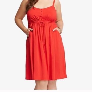 Torrid Red Sundress